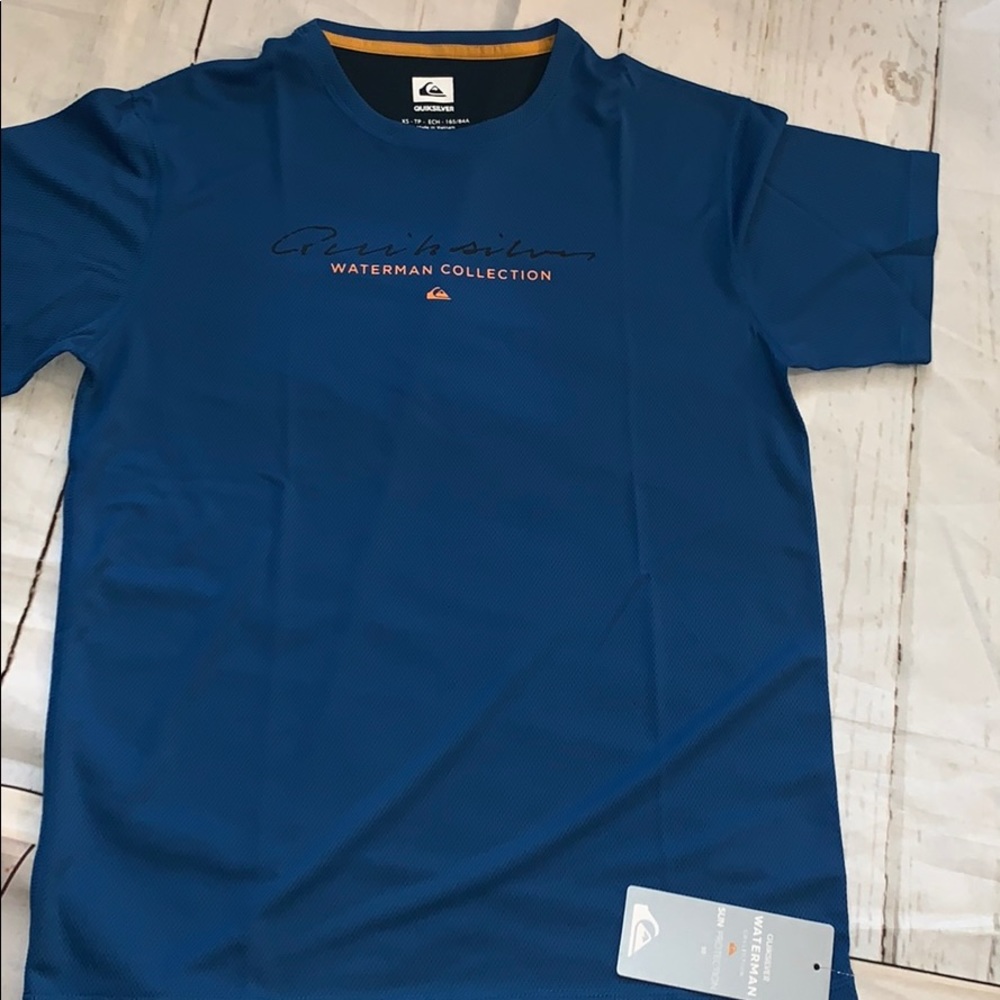 Quiksilver men’s waterman surf swim shirt upf 50 - Picture 1 of 2